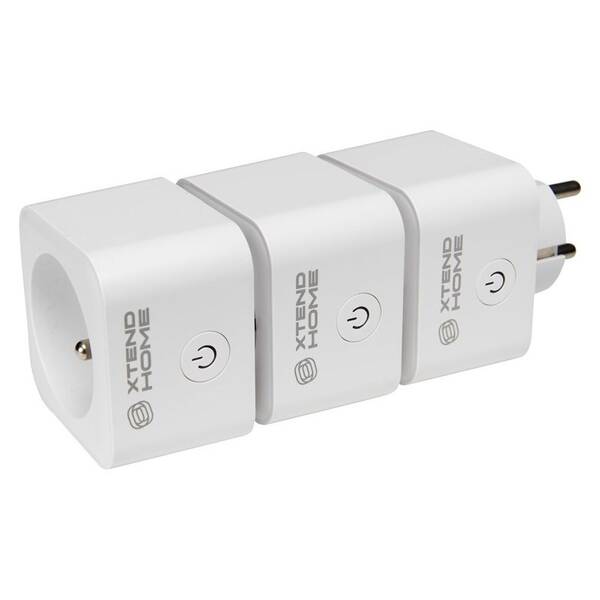 Inteligentná zásuvka Xtend Home XTH-ZA101M (3 ks) biela

