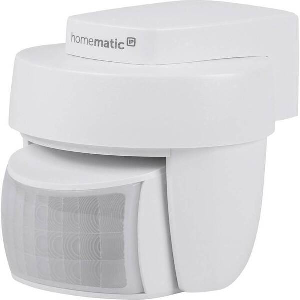 Detektor pohybu Homematic IP so senzorom jasu - vonkajšie 

