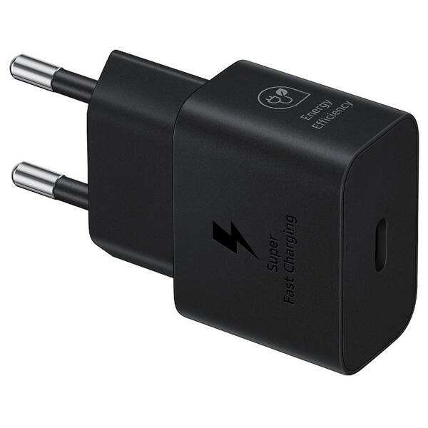 Nabíjačka do siete Samsung EP-T2510, USB-C, 25W, bez kábla čierna

