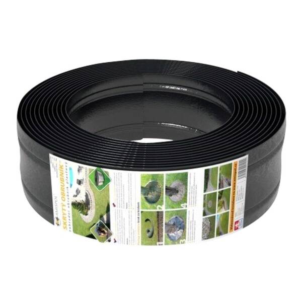 Obrubník DOMO Garden AMISPOL 12,5 cm x 25 m 

