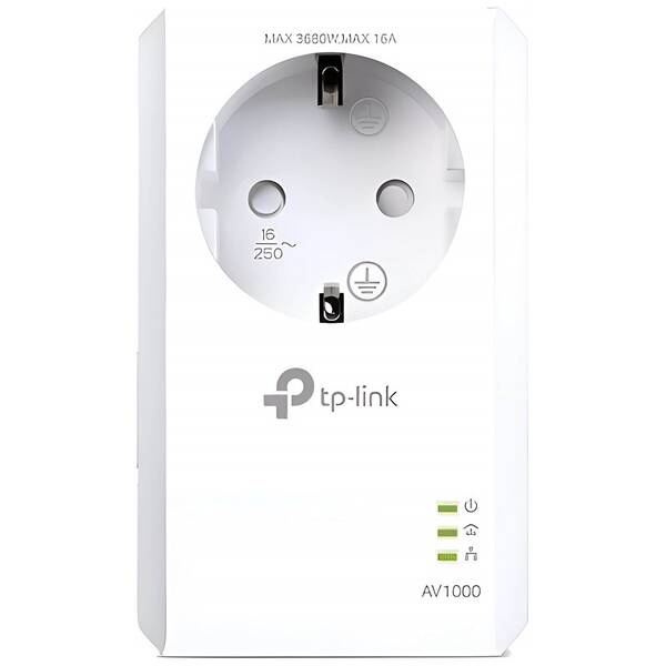 Sieťový rozvod LAN po 230V TP-Link TL-PA7017P biely

