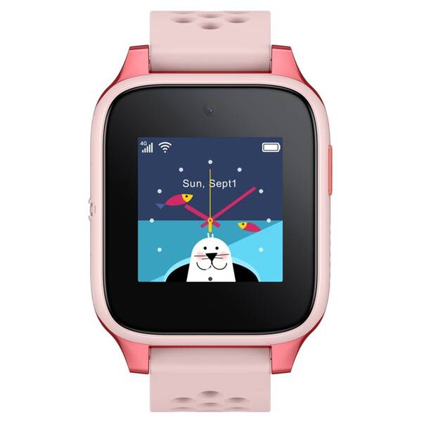 Inteligentné hodinky TCL MOVETIME Family Watch 46 ružové

