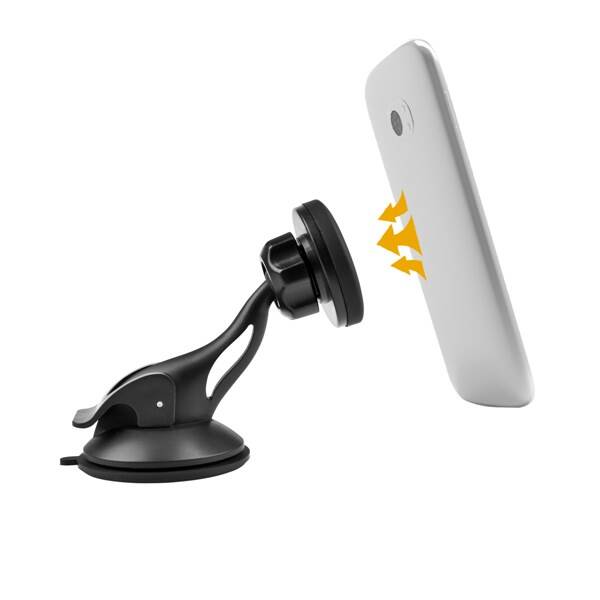 Držiak na mobil GoGEN univerzálny, magnetický čierny

