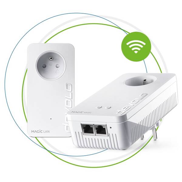 Sieťový rozvod LAN po 230V Devolo Magic 2 WiFi 6 Starter Kit 

