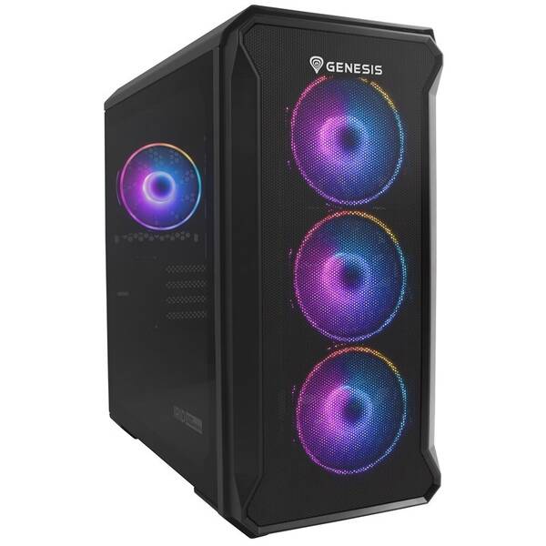Case Genesis IRID 503 V2 ARGB čierna

