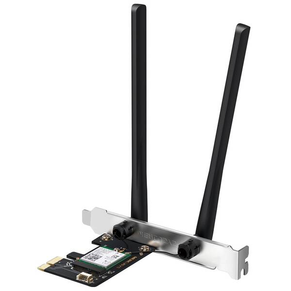 Sieťová karta Mercusys MA80XE, Wi-Fi 6 AX3000, Bluetooth 

