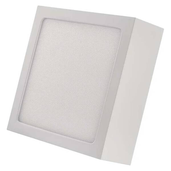 LED stropné svietidlo EMOS Nexxo 7,6, 12x12cm, 680lm, neutrálna biela biele

