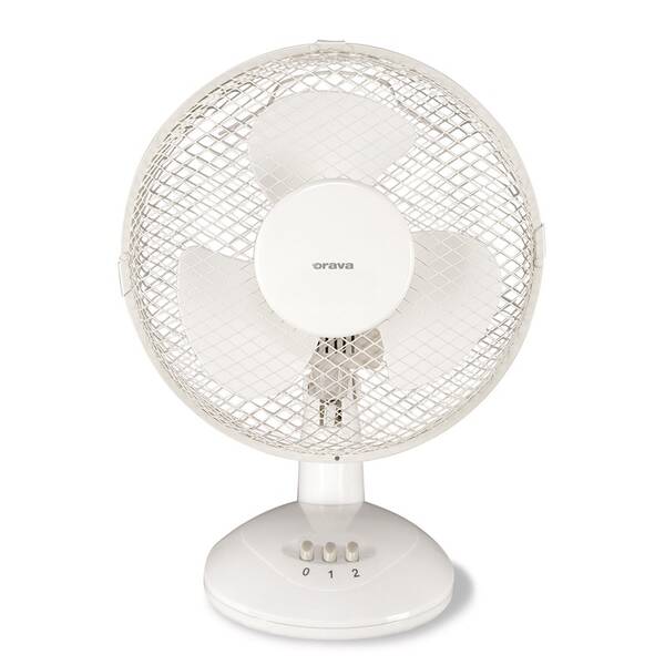 Ventilátor stolový Orava SF-10 biely

