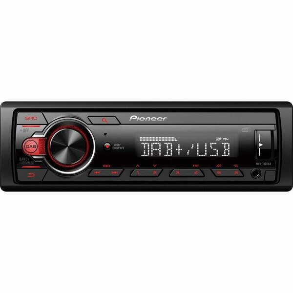 Autorádio Pioneer MVH-130DAB čierne

