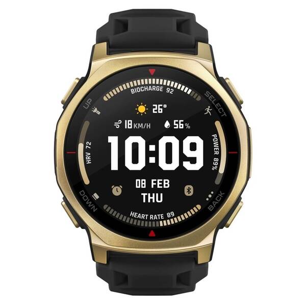 Inteligentné hodinky Amazfit T-Rex 3 Pro 44 mm čierne/zlaté

