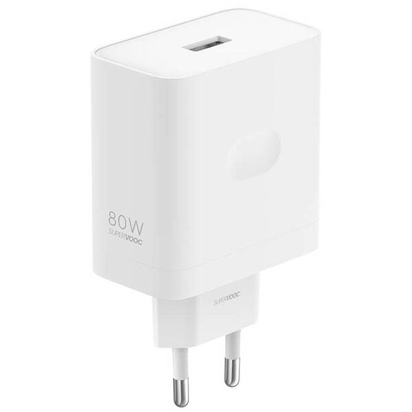 Nabíjačka do siete realme SUPERVOOC 1x USB-A, 80W biela

