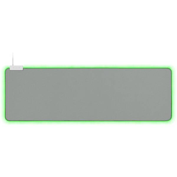 Podložka pod klávesnicu a myš Razer Goliathus Extended Chroma, 92 × 29,4 cm biela

