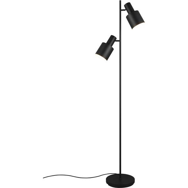 Stojacia lampa TRIO AGUDO, 2x E27 čierna

