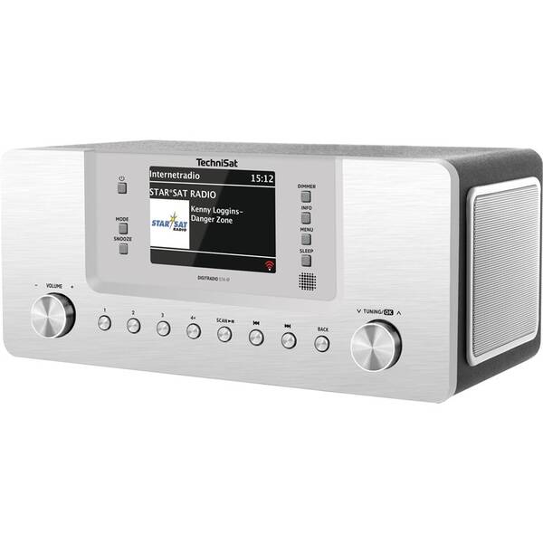 Internetový rádioprijímač s DAB+ Technisat DIGITRADIO 574 IR strieborný

