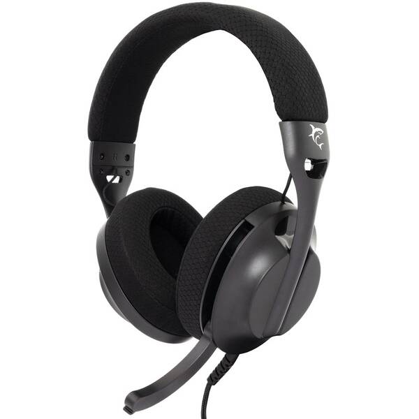 Headset White Shark PARROT pro PC, PS4/PS5, Mac čierny

