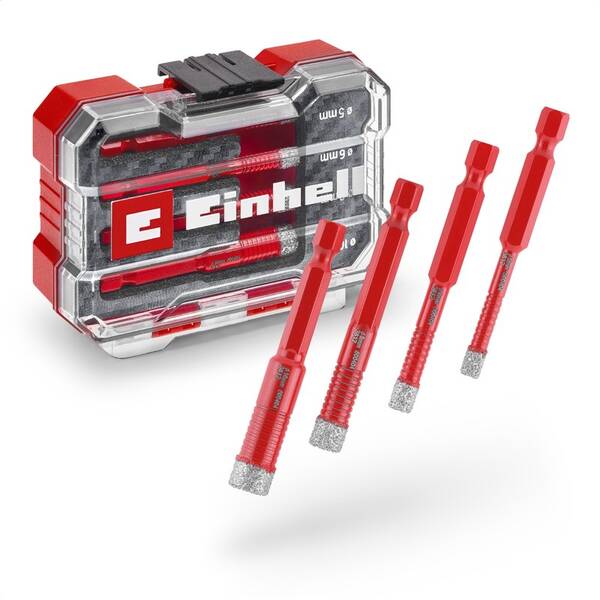 Sada vrtákov Einhell XS-CASE  (4 ks), 49500404 

