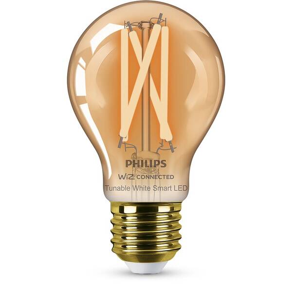 Inteligentná žiarovka Philips Smart LED Smart LED 7W, E27, jantárové sklo, Tunable White 

