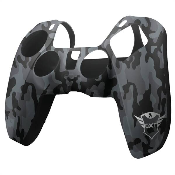 Obal Trust GXT 748 Controller Silicone Sleeve pre PS5 - black camo 


