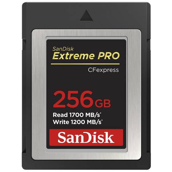 Pamäťová karta SANDISK CFexpress 256GB, (1700R/1200W), Type B 

