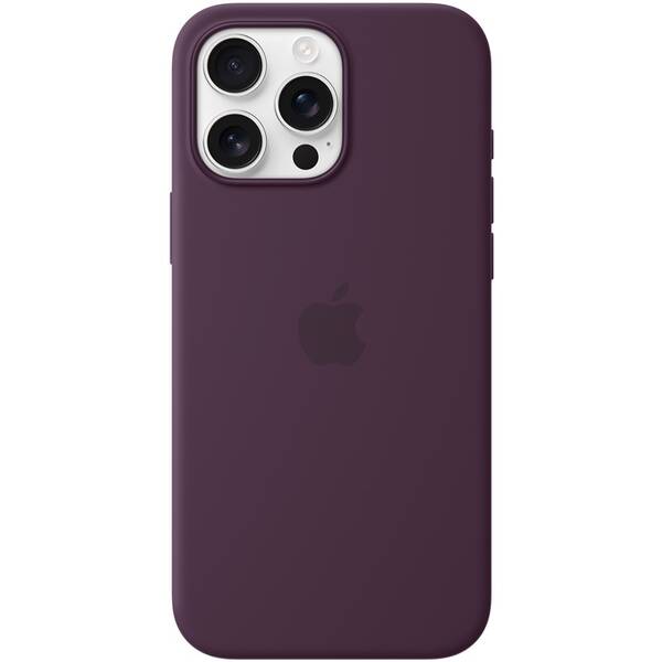 Kryt na mobil Apple iPhone 16 Pro Max Silicone Case s MagSafe - slivkový 

