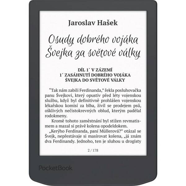 Čítačka kníh PocketBook 619 Verse Lite sivá

