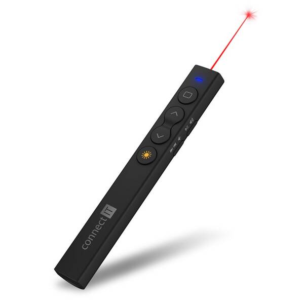 Prezentér Connect IT LaserPoint2050 čierny


