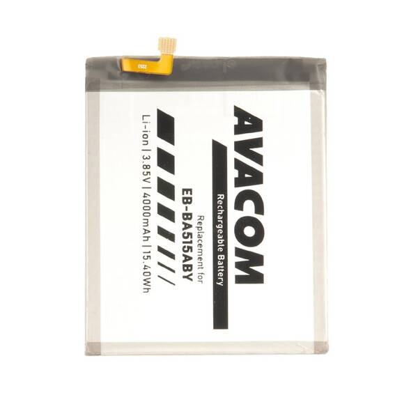 Batéria Avacom na Samsung Galaxy A51, Li-Ion 3,85V 4000mAh (náhrada EB-BA515ABY) biela

