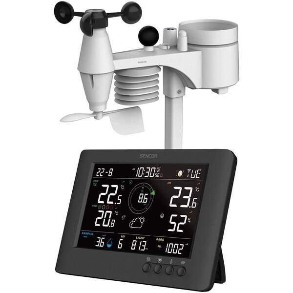 Meteorologická stanica Sencor SWS 9500 čierna

