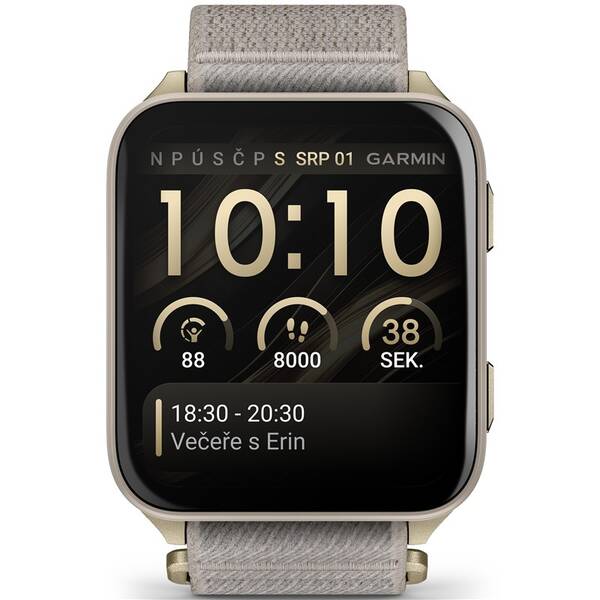 Inteligentné hodinky Garmin Venu X1 zlaté

