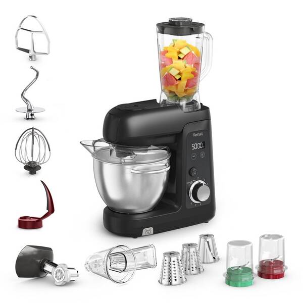 Kuchynský robot Tefal QB5458F0  Bake Partner+ čierny

