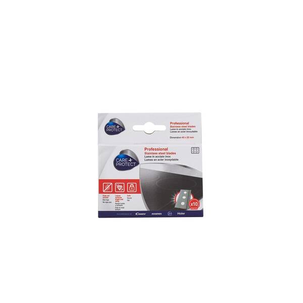 Náhradné čepele na škrabku Care+Protect CVISBL3801 (10 ks) 

