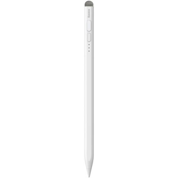 Stylus Baseus Smooth Writing 2 s LED indikátormi stavu batérie (aktívne + pasívne) biely

