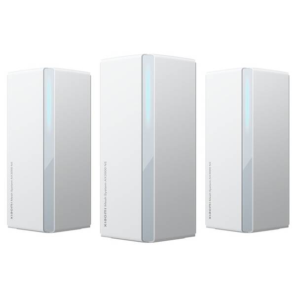 Kompletný Wi-Fi systém Xiaomi AX3000 NE (3 ks) biely

