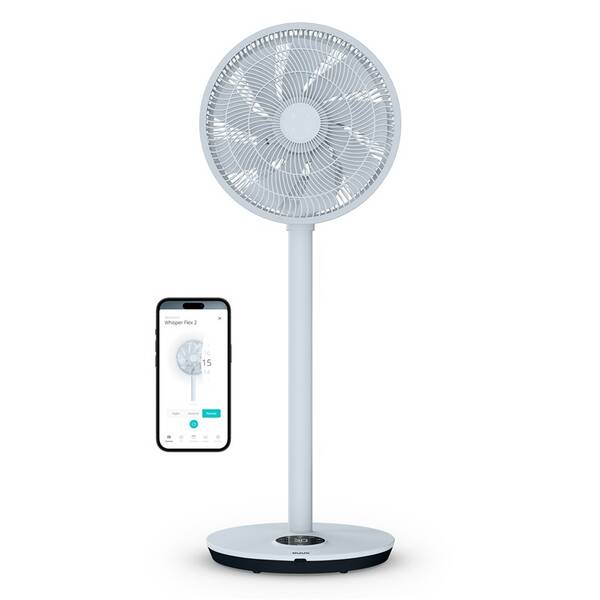 Ventilátor stojanový Duux DXCF105 Whisper Flex 2 Smart Ice Blue modrý

