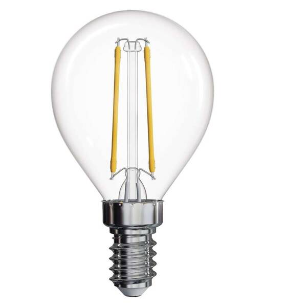 LED žiarovka EMOS Filament Mini Globe, 2,2W, E14, teplá biela 

