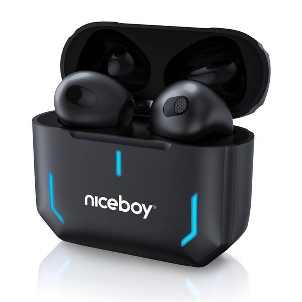 Slúchadlá Niceboy HIVE SpacePods čierna

