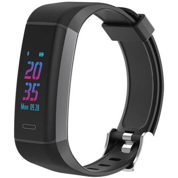 Fitness náramok Carneo G-Fit+ čierny

