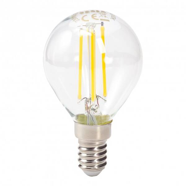 LED žiarovka Tesla Retro Filament mini globe, 4W, E14, neutrálna biela 

