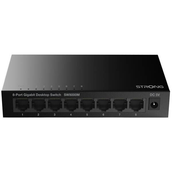 Switch Strong SW8000M 8-Port Gigabit kovový

