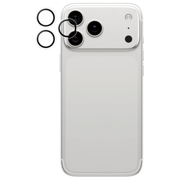 Ochranné sklo šošovky fotoaparátu PanzerGlass HoOps na Apple iPhone 17 Pro/16 Pro/15 Pro/17 Pro Max/16 Pro Max/15 Pro Max priehľadné

