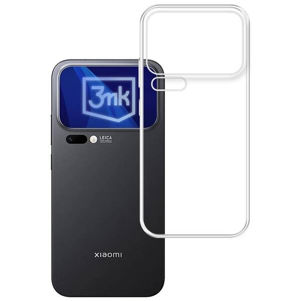Kryt na mobil 3mk Clear Case na Xiaomi 17 Pro priehľadný

