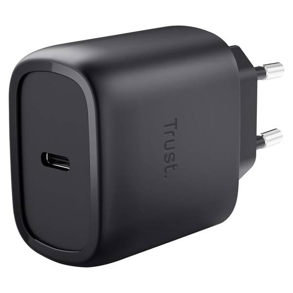 Nabíjačka do siete Trust MAXO 45W GaN, USB-C čierny

