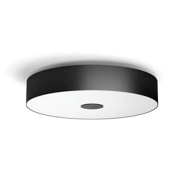 LED stropné svietidlo Philips Fair White Ambiance, kruhové 44cm čierne

