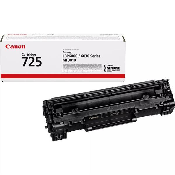 Toner Canon CRG-725, 1600 strán čierny

