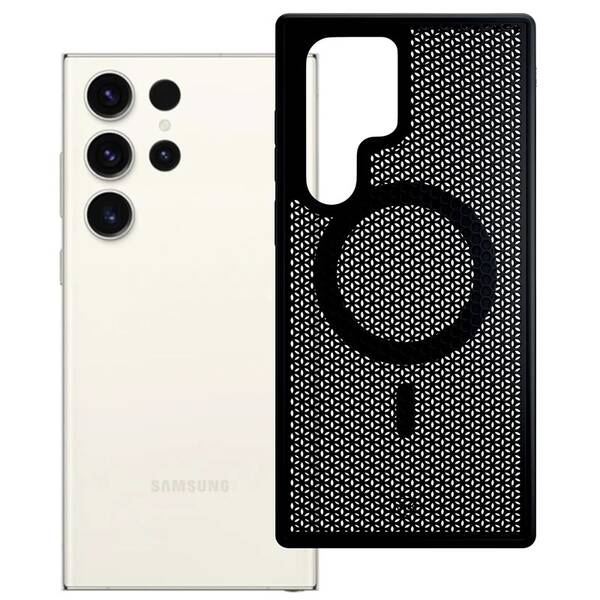 Kryt na mobil 3mk COOLing MagCase na Samsung Galaxy S24 Ultra čierny

