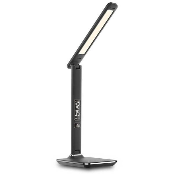 Stolná lampa IMMAX Kingfisher 9W, USB čierna

