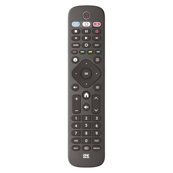 Diaľkový ovládač One For All pre TV Philips čierny

