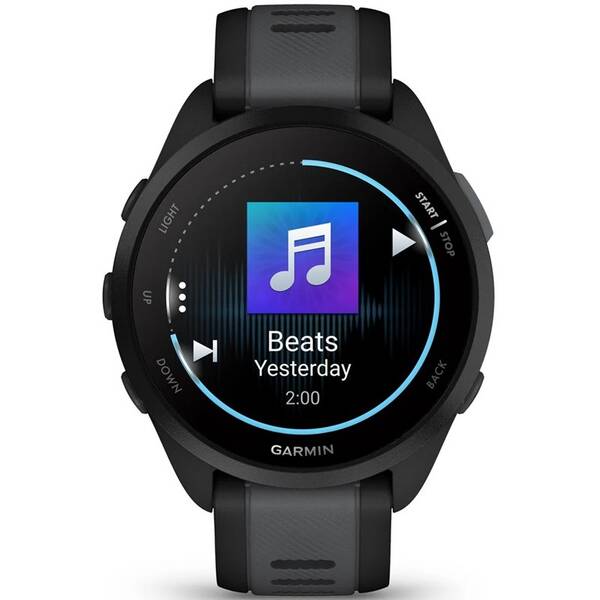 Inteligentné hodinky Garmin Forerunner 165 Music - Black / Slate Grey 

