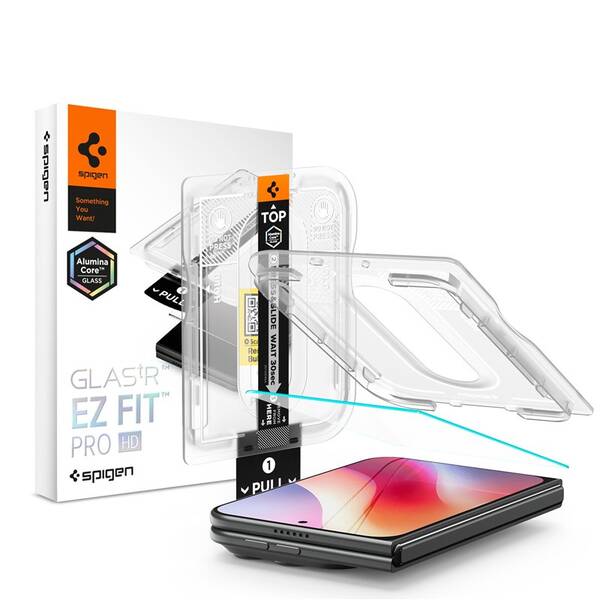 Tvrdené sklo Spigen tR EZ Fit Pro HD na Apple iPhone Duo priehľadné

