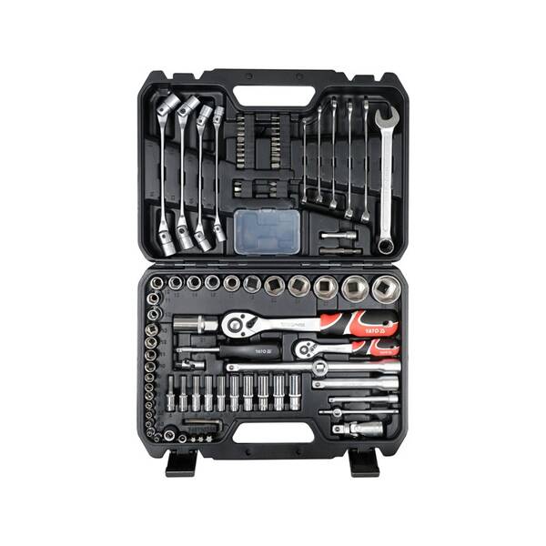 Sada gola kľúčov YATO YT-38784 1/2", 1/4" (93 ks) 

